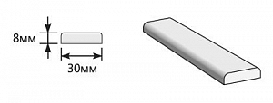 Товар Притворная планка 2000x30x8 BRK3805